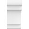 Ekena Millwork Standard New Brighton Architectural Grade PVC Rafter Tail, 5"W X 10"H X 24"L RFTP05X10X24NEB - alternate 3